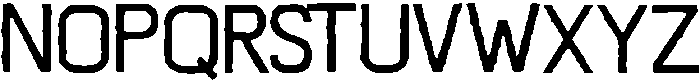 Hekaba ttf (400) Font UPPERCASE