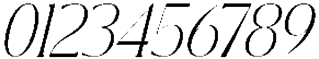 Hekgest Italic otf (400) Font OTHER CHARS