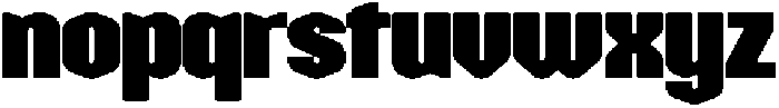 Hektos Regular otf (400) Font LOWERCASE