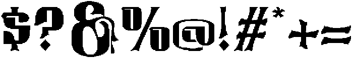 Helarctos Regular otf (400) Font OTHER CHARS