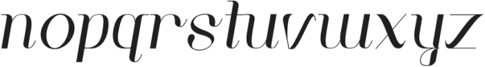 Helcy Italic otf (400) Font LOWERCASE