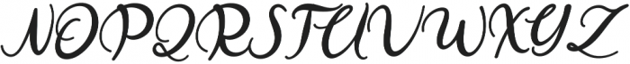 Helegra otf (400) Font UPPERCASE