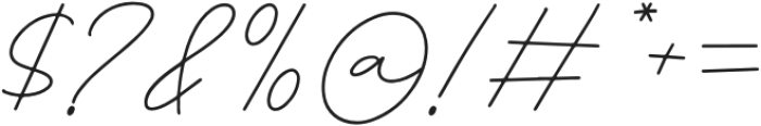 HelenaSignature-Regular otf (400) Font OTHER CHARS