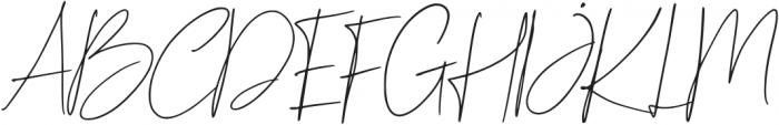 Heleny-Regular otf (400) Font UPPERCASE