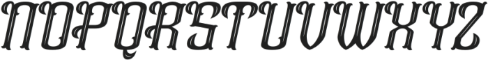 Heliavant-Italic otf (400) Font UPPERCASE