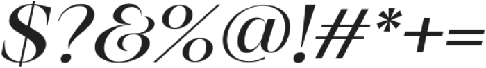 Helica Italic otf (400) Font OTHER CHARS
