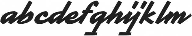 HelightScript otf (300) Font LOWERCASE