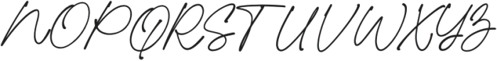 Heligthon Signature Regular otf (400) Font UPPERCASE
