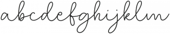 Helina Light otf (300) Font LOWERCASE