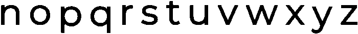 Helium Font Regular otf (400) Font LOWERCASE