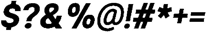 Helix Bold-Italic otf (700) Font OTHER CHARS