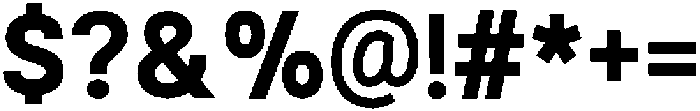 Helix Bold otf (700) Font OTHER CHARS