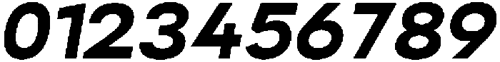 Helix ExtraBold-Italic otf (700) Font OTHER CHARS