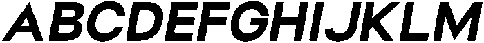 Helix ExtraBold-Italic otf (700) Font UPPERCASE