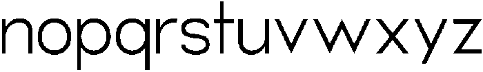 Helix ExtraLight otf (200) Font LOWERCASE