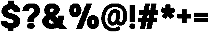 Helix Heavy otf (800) Font OTHER CHARS