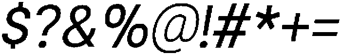 Helix Light-Italic otf (300) Font OTHER CHARS