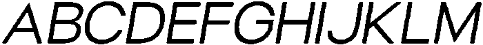 Helix Light-Italic otf (300) Font UPPERCASE