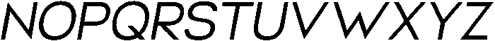 Helix Light-Italic otf (300) Font UPPERCASE