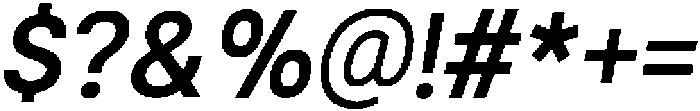 Helix Medium-Italic otf (500) Font OTHER CHARS