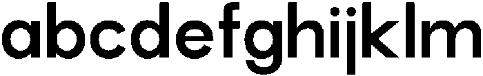 Helix SemiBold otf (600) Font LOWERCASE