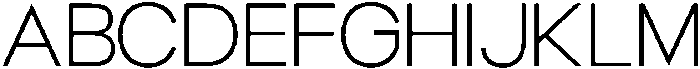 Helix Thin otf (100) Font UPPERCASE