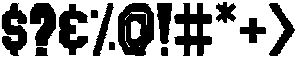 Hell Forge College otf (400) Font OTHER CHARS