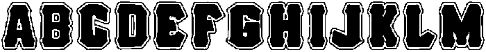 Hell Forge College otf (400) Font UPPERCASE
