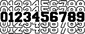 Hell Forge Stacked otf (400) Font OTHER CHARS