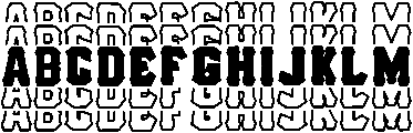 Hell Forge Stacked otf (400) Font UPPERCASE