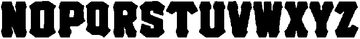 Hell Forge otf (400) Font LOWERCASE