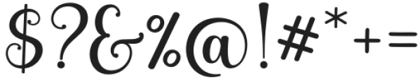 HellaBellaScript otf (400) Font OTHER CHARS