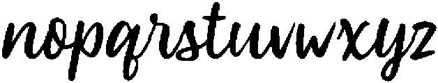 Hellasio Brush Script otf (400) Font LOWERCASE