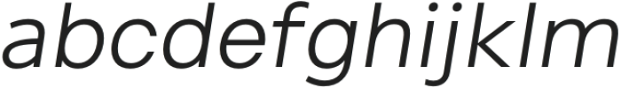 Hellauw Light Italic otf (300) Font LOWERCASE