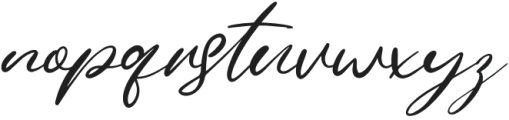 Helleglone Signature Regular otf (400) Font LOWERCASE