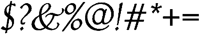 Hellen-BoldOblique otf (700) Font OTHER CHARS