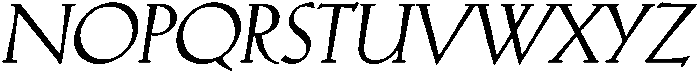 Hellen-BoldOblique otf (700) Font UPPERCASE
