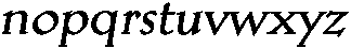 Hellen-BoldOblique otf (700) Font LOWERCASE