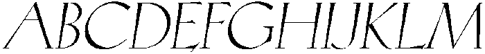 Hellen-Oblique otf (400) Font UPPERCASE