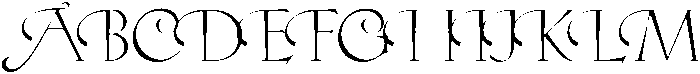 Hellen Swash01 otf (400) Font UPPERCASE