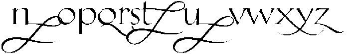 Hellen Swash02 otf (400) Font LOWERCASE