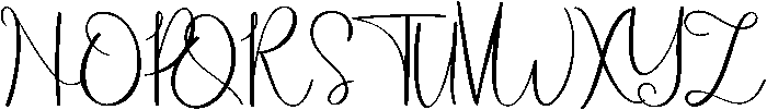 Hellena Script otf (400) Font UPPERCASE