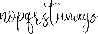 Hellena Script otf (400) Font LOWERCASE