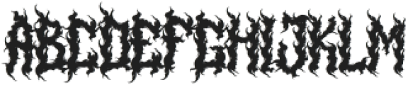 Hellfire Flames otf (400) Font LOWERCASE