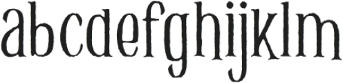 Hellghost Rough Regular otf (400) Font LOWERCASE