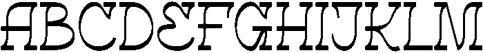 Hellios Regular otf (400) Font UPPERCASE