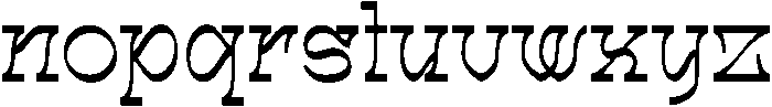 Hellios Regular otf (400) Font LOWERCASE