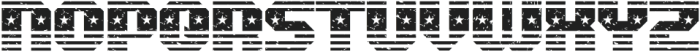 Hello America Grunge Regular otf (400) Font UPPERCASE