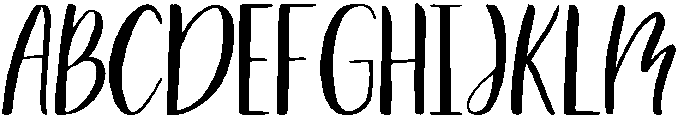 Hello Autumn Regular otf (400) Font UPPERCASE
