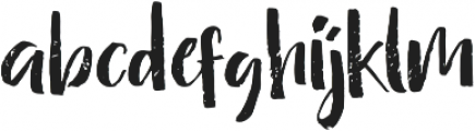 Hello Bethy Regular otf (400) Font LOWERCASE